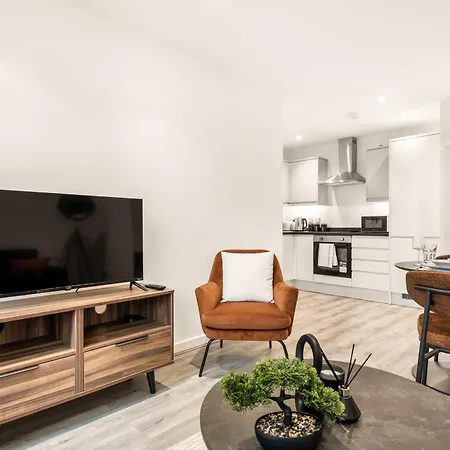 Apartment Bright & Contemporary 1 Bed In